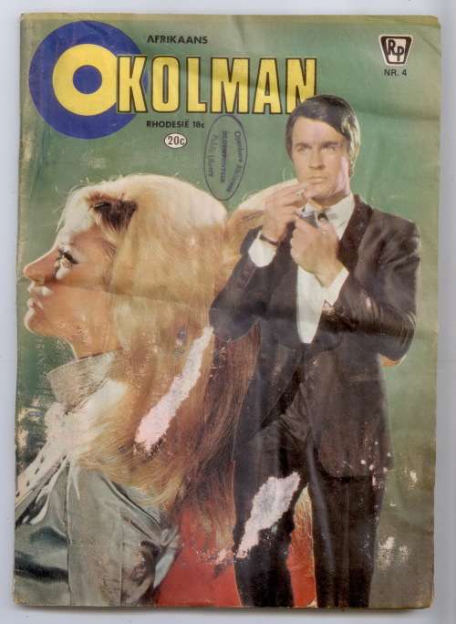 KOLMAN -- Fotoverhaal  -- BOEK NO 4 (Afrikaans) Vuurdoop om Middernag