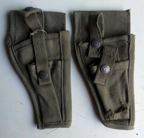 SADF Canvas Holster x 2 -- Bush war Era
