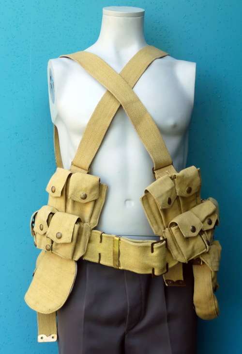 WW2  British 1939 Pattern Mills Equipment Co Webbing  -- Replica