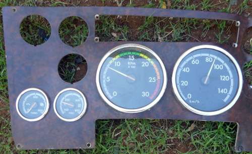 Vintage Speedometer, Ref Counter, Turbo and Pyro