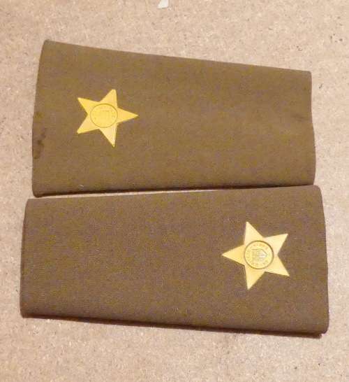 SADF LIEUTENANT RANK -- -- Rubberrised Epaulet --