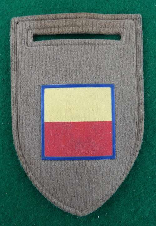 SADF Technical Services Corps  Shoulder Flash -- (Tupper Flash)