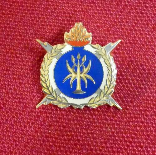 South African Bomb Disposal Proficiency Breast Badge -- Original
