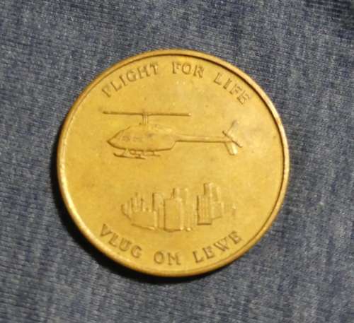 LIONS, Vlug om Lewe / Flight For Life -- Foundation Member Medallion / Stigterslid