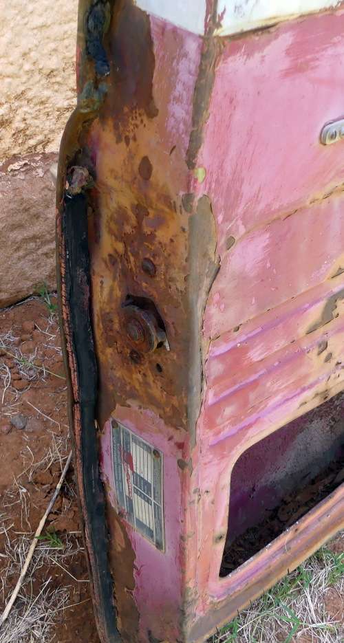 Beautiful Old International SAS Truck Door -- South African Railway Truck Door (SAR)-- SA Spoorwee