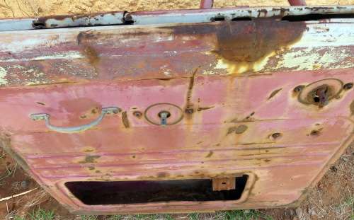 Beautiful Old International SAS Truck Door -- South African Railway Truck Door (SAR)-- SA Spoorwee