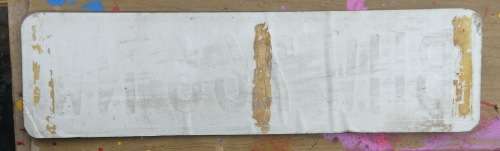 North West Number Plate -- BHW 766 NW --  Noord Wes Nommerplaat -- Perspex