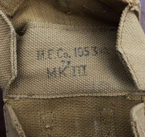 MKIII British Army Webbing Pouch - 1953