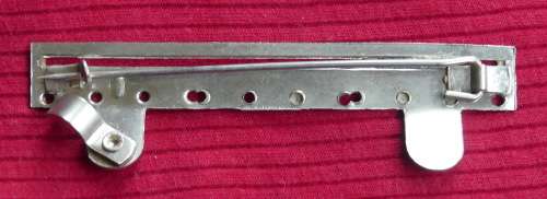 Metal Medal Bar for 3 Medals