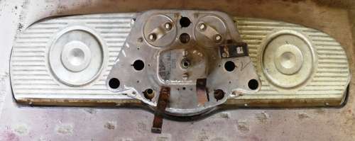 1960`s vintage Car Speedometer Unit