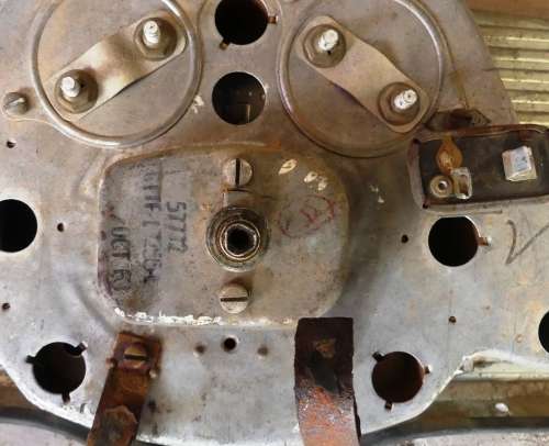 1960`s vintage Car Speedometer Unit