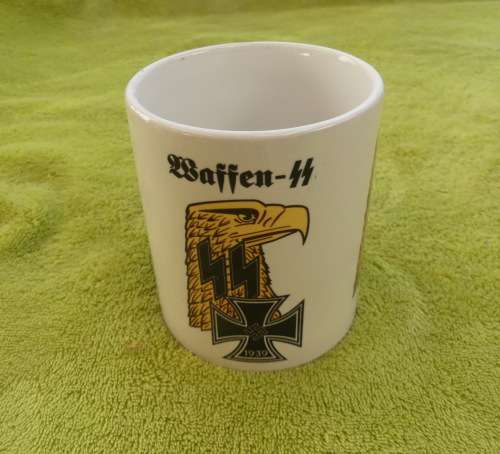 WAFFEN SS  Commemoration Coffee Mugg  Cup
