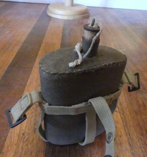 SA UNION P37 MILITARY WATER BOTTLE CANTEEN - RARE S.A.P.A.W  make