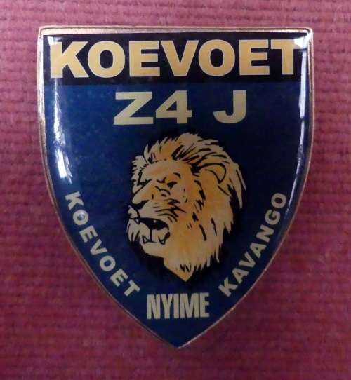 KOEVOET -- Z4J NYIME -- Shoulder Flash -- Metal with all 3 Pins
