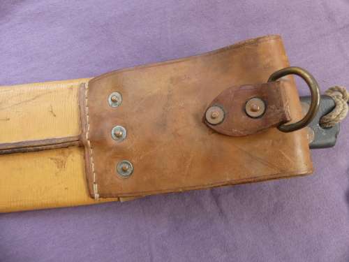 ORIGINAL WWII BRITISH ARMY MACHETE No 227 (MARTINDALE BIRMINGHAM) With Leather Sheave
