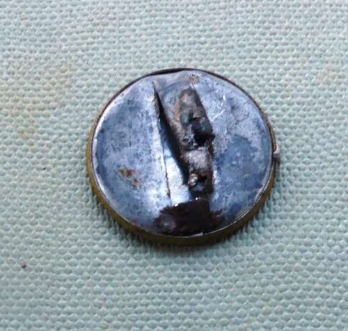 1956 Springbok Rugby Tour to New Zealand - J du RAND v/cpt  button pin