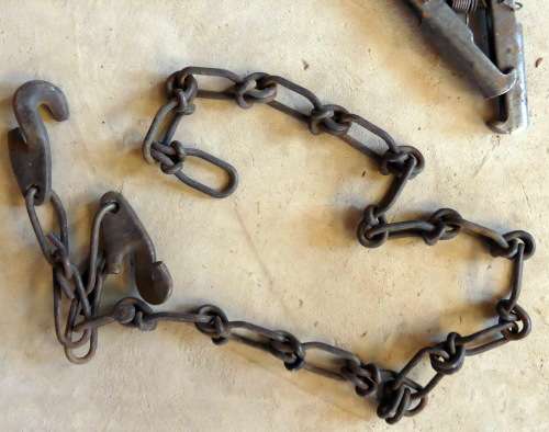 Ou Draadtrekker -- Vintage Wire fence stretcher - 48cm long