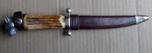 Rare Exclusive Collectors 1940`s Puma Knife with Puma Head -- Unused.