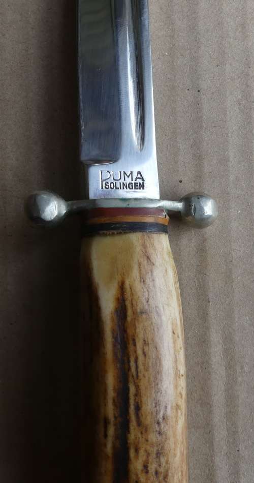 Rare Exclusive Collectors 1940`s Puma Knife with Puma Head -- Unused.