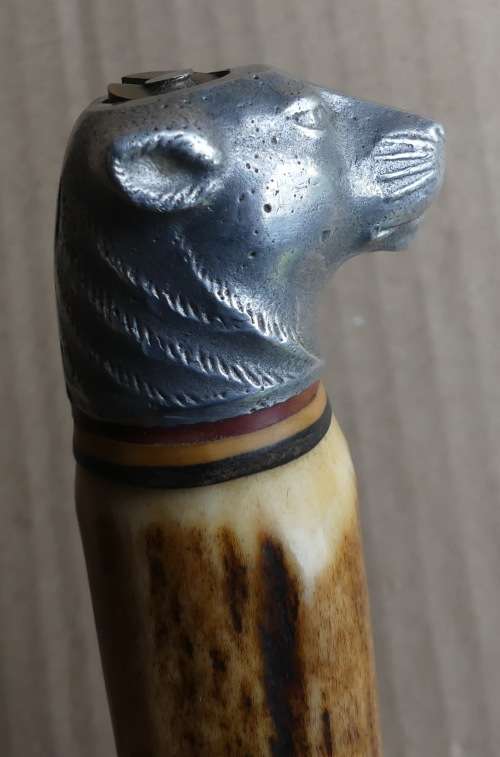 Rare Exclusive Collectors 1940`s Puma Knife with Puma Head -- Unused.