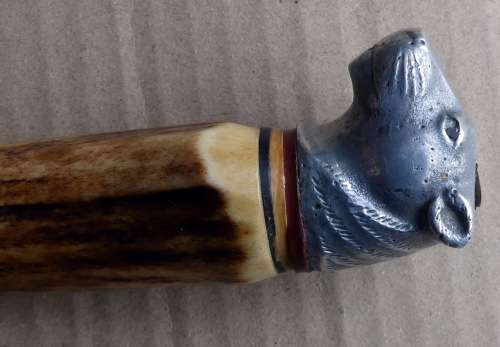 Rare Exclusive Collectors 1940`s Puma Knife with Puma Head -- Unused.