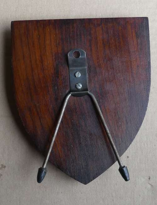 SADF Sektor 20, Rundu Plaque. The badge on the Plaque is bigger than a shoulder flash