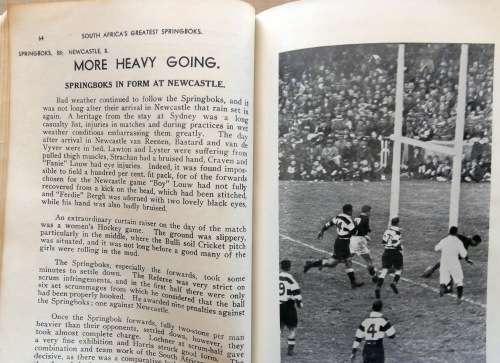 South Africa`s Greatest Springboks by John E Sacks. Story of the 1937 Tour *RARE BOOK*