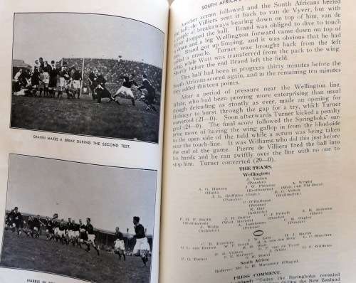 South Africa`s Greatest Springboks by John E Sacks. Story of the 1937 Tour *RARE BOOK*