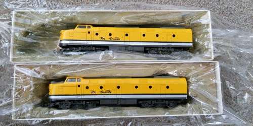 Rivarossi: Rio Grande locomotive set.