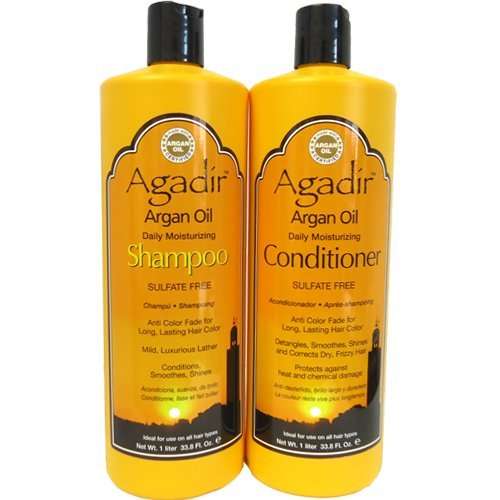 Agadir Argan Oil Banded Pack Shampoo/Conditioner 1L