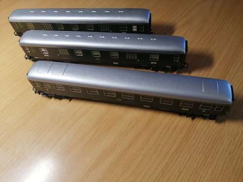 3 x Marklin HO DB Coaches
