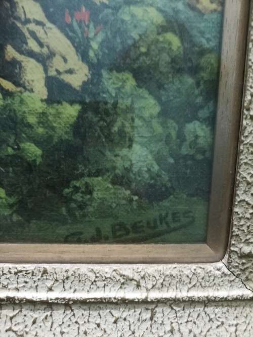 G. J. BEUKES paintings both 1951