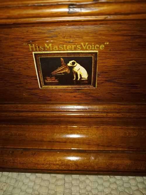 Wow His Masters Voice vintage original Gramophone 1930 Circa