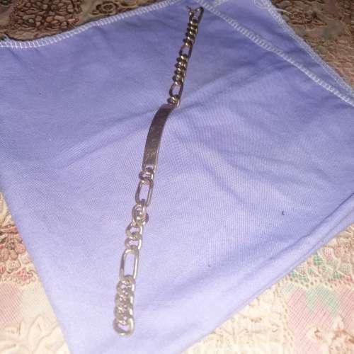 Wow men's 9 carat gold bracelet