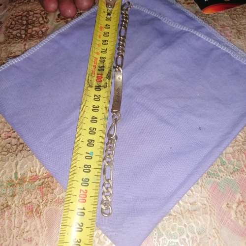 Wow men's 9 carat gold bracelet