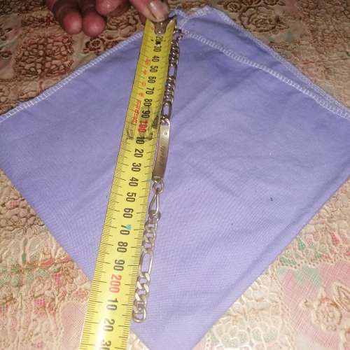 Wow men's 9 carat gold bracelet