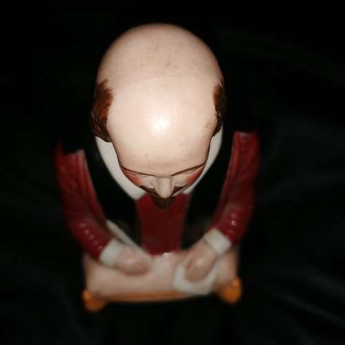 William Shakespeare Bisque statue POET