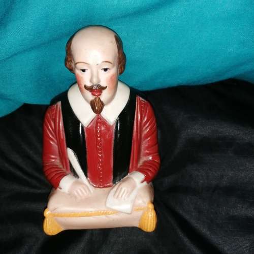 William Shakespeare Bisque statue POET