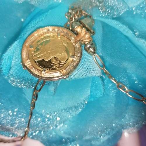 22 carat Natura gold coin chain 1996