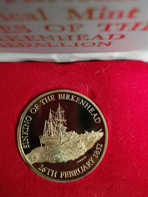 Sinking of the Birkenhead Medallion