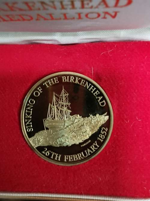Sinking of the Birkenhead Medallion