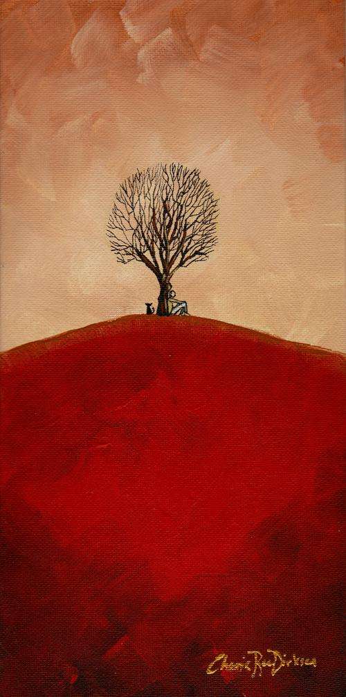 'My Thinking Tree' --- Original Acrylic Painting by SA Artist, Cherie Roe Dirksen
