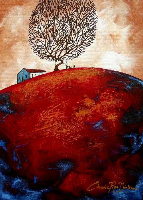 'THE COMFORTS OF HOME' --- Original Acrylic Painting by SA Artist, Cherie Roe Dirksen --- 229 x 305