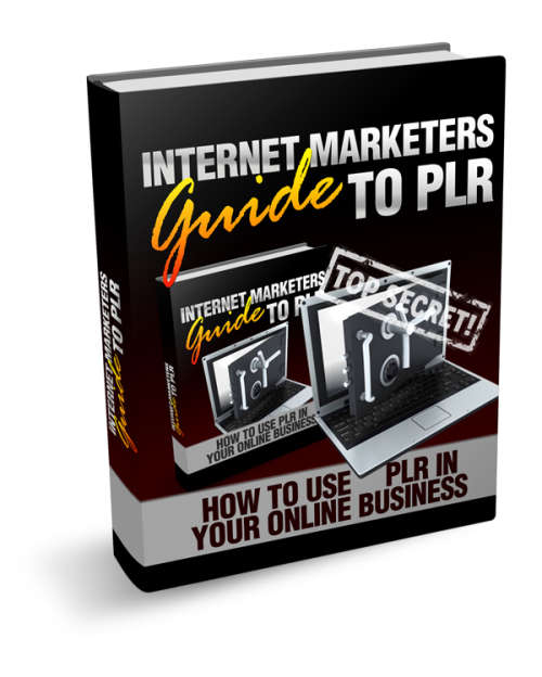 Internet Marketers Guide To PLR How to use PLR in your Online Business