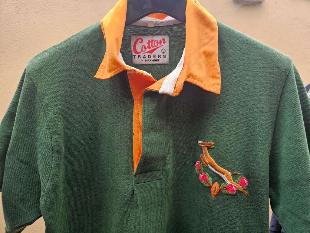 Geniune Maxmore Cotton traders 1992-1996 Springbok supporters jersey