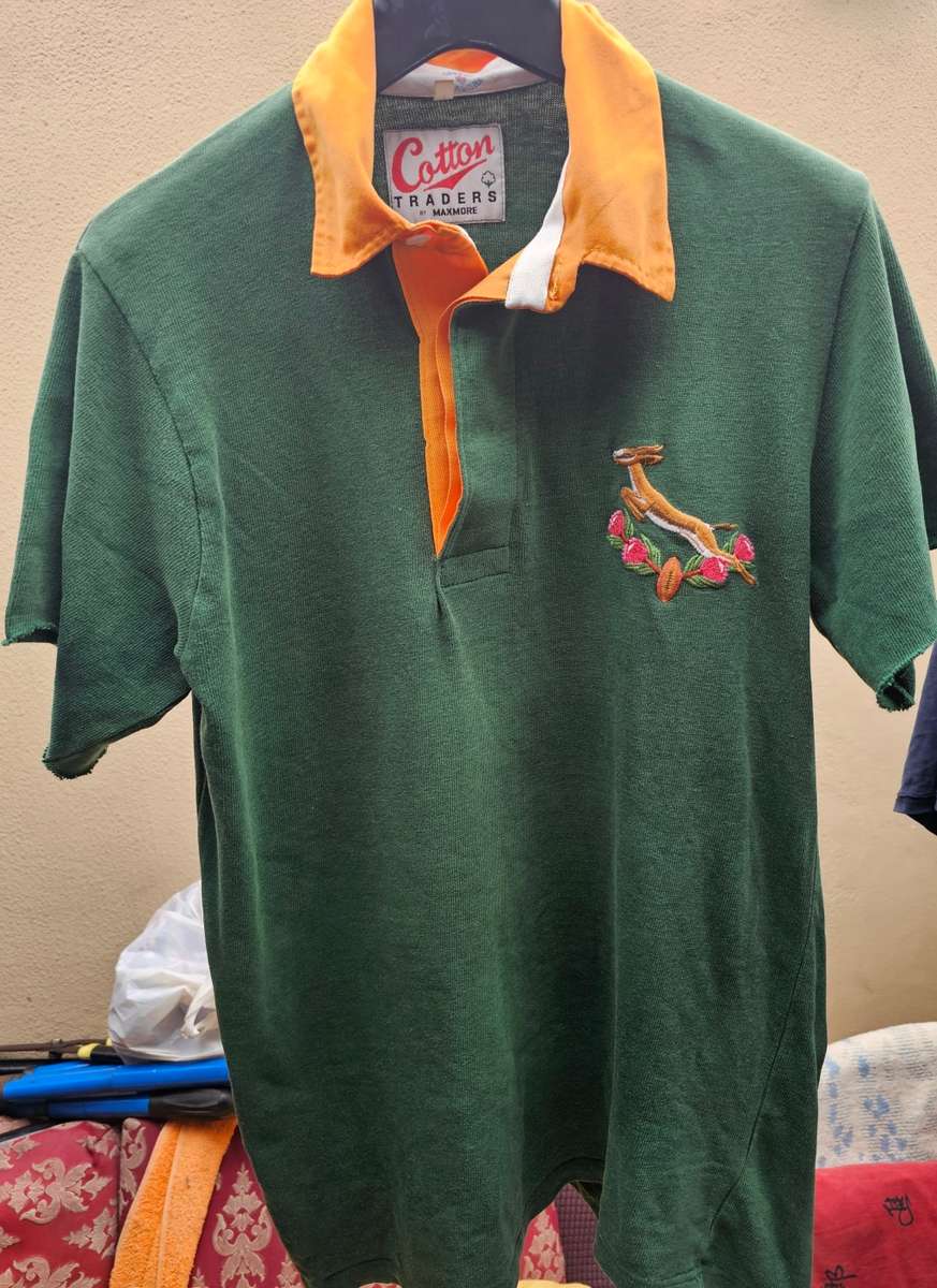Geniune Maxmore Cotton traders 1992-1996 Springbok supporters jersey