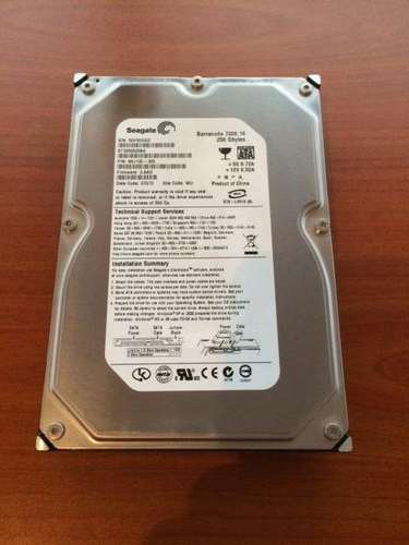 250GB Seagate - Barracuda 3.5" Drive
