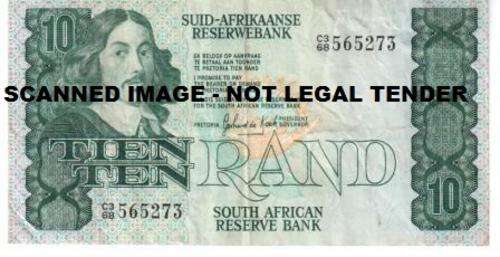 VERY Nice old R10 Note - Gerhard de Kock