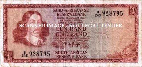 VERY Nice old R1-00 Note - T.W de Jongh