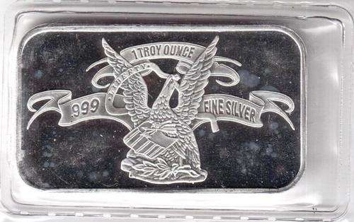 $$$ 1 TROY OUNCE .999 PURE SILVER BULLION BAR - APMEX - Sealed $$$